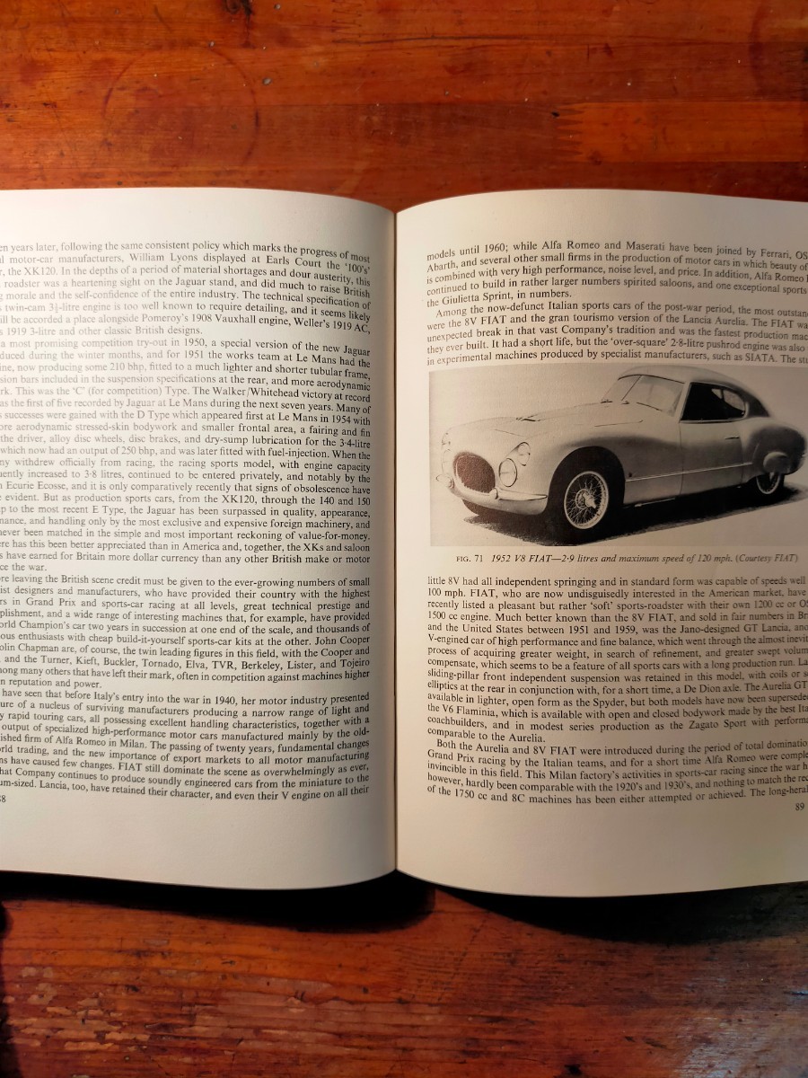 【送料無料】A history of the world's sports cars（1967年 USA モータースポーツ史 レーシングカー ヴィンテージ サーキット 洋書 稀少本_画像7