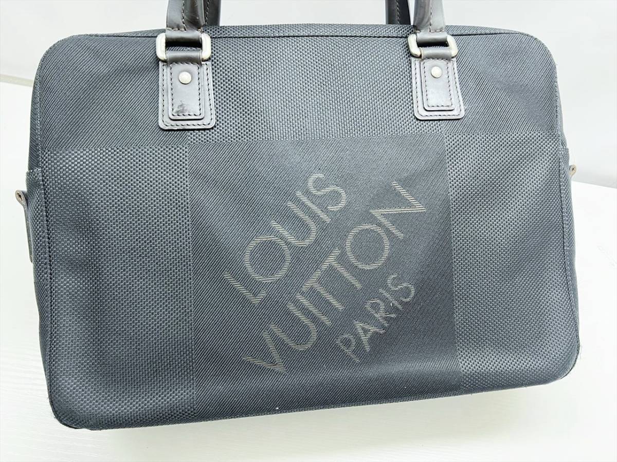 良好品　Louis Vuitton　ルイヴィトン　ダミエジェアン　ヤック　 ビジネスバッグ　ブリーフケース　ストラップ欠品　M93082_画像3