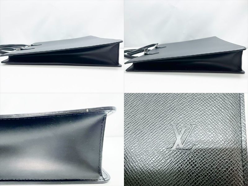 美品　Louis Vuitton　ルイヴィトン　タイガ　SPオーダー　サックプラ　トートバッグ　スクエア　黒_画像5