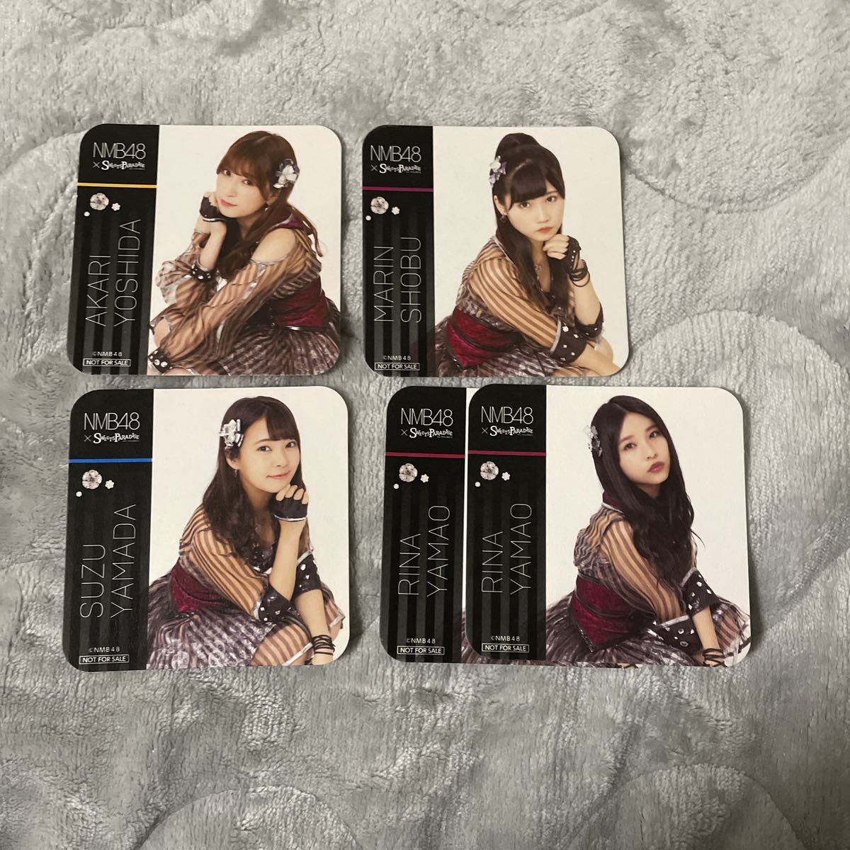 AKB48 cafe & shop、NMB48 スイーツパラダイス good spoon コラボカフェ ランダムコースター まとめ売り_画像2