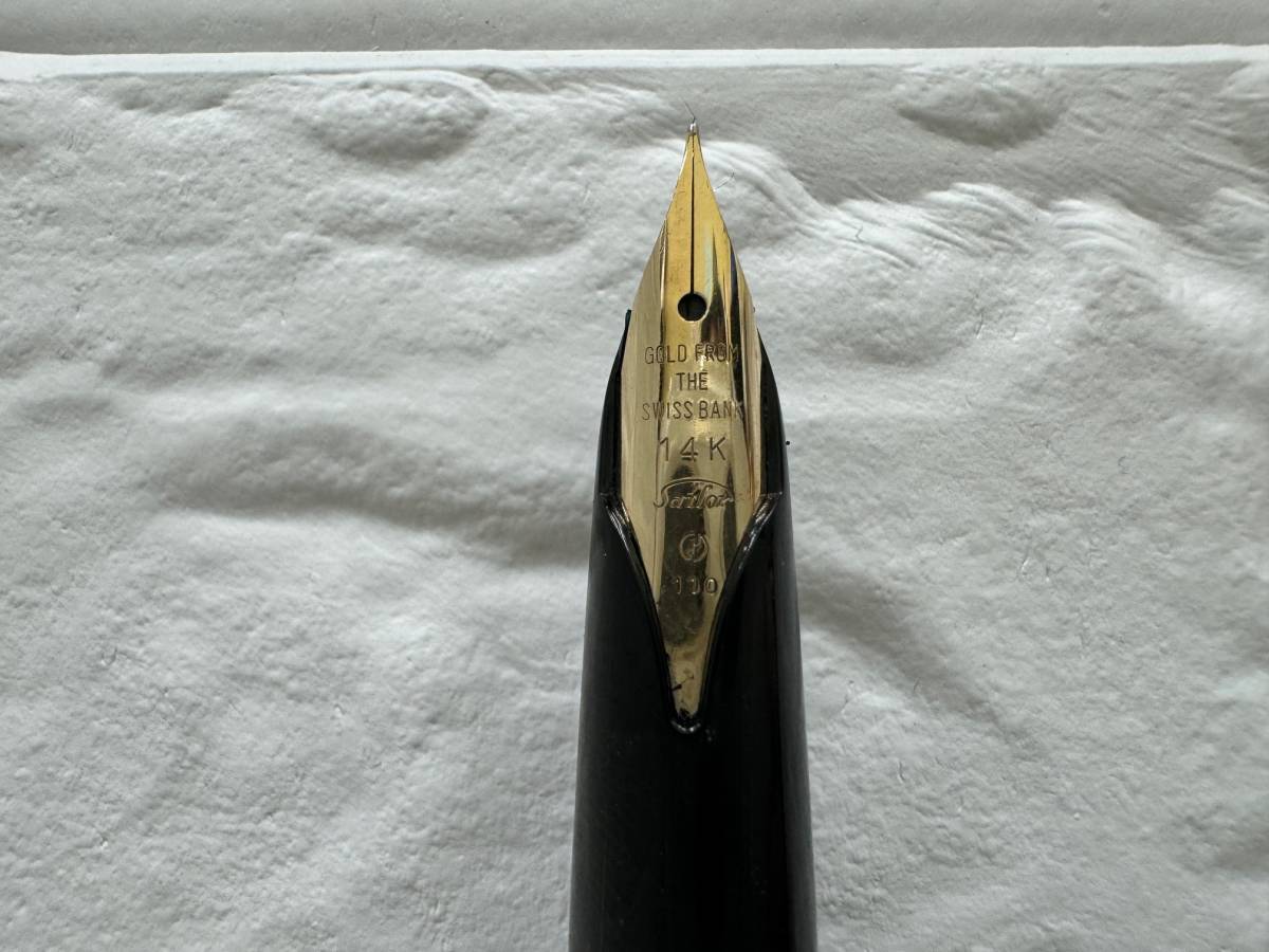 10928■SAILOR　セーラー　万年筆　ペン先14K　585　GOLD　FROM　THE　SWISS　BANK_画像6