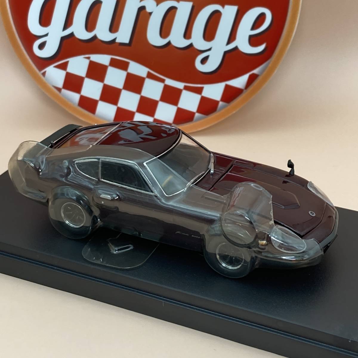 1/43 京商 フェアレディZ 240ZG マルーン あずき色 パープル クロームワイドホイール 03167M Kyosho Fairlady Maroon Wide Wheel Ver._画像3