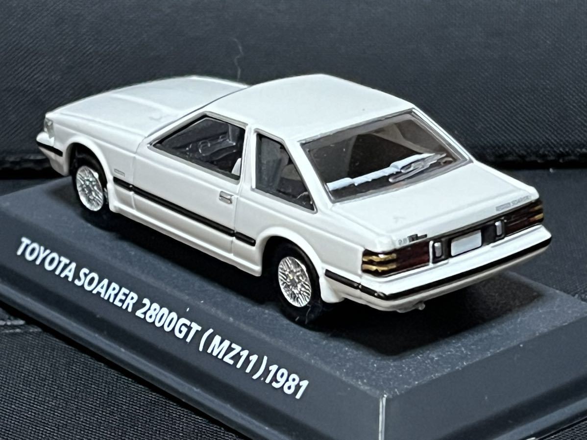 コナミ1/64 絶版名車 Car of the 80’s トヨタ ソアラ 2800GT MZ11 1981年式 ホワイト_画像7
