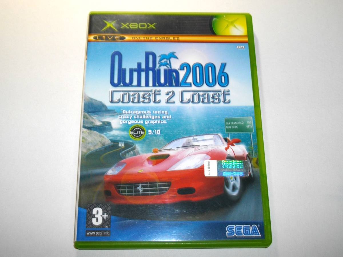 XBOX　Outrun 2006 Coast 2 Coast　アウトラン　海外版