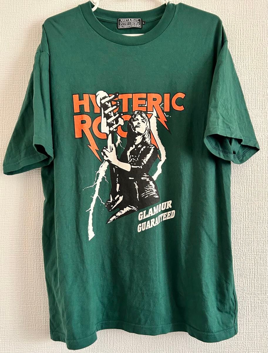 HYSTERIC GLAMOUR 23SS ROCK CITY 半袖 Tシャツ Lサイズ｜Yahoo!フリマ