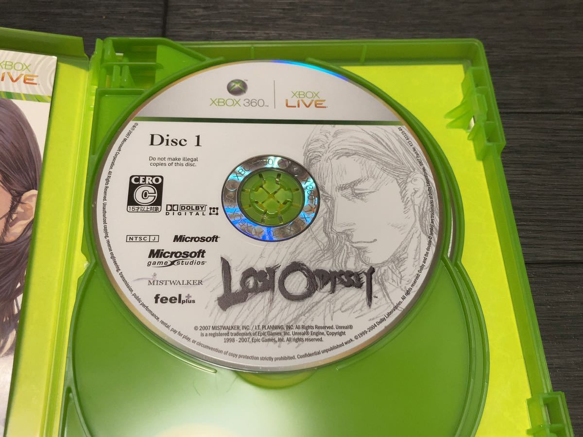 ★【即決】中古 Xbox360 ロストオデッセイ(Lost Odyssey)★送料無料_画像2
