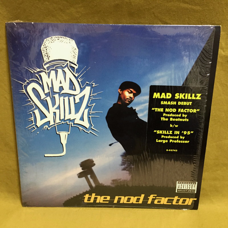 Mad Skillz - The Nod Factor 【US ORIGINAL 12inch】 The Beatnuts Large Professor Stretch Armstrong_画像1