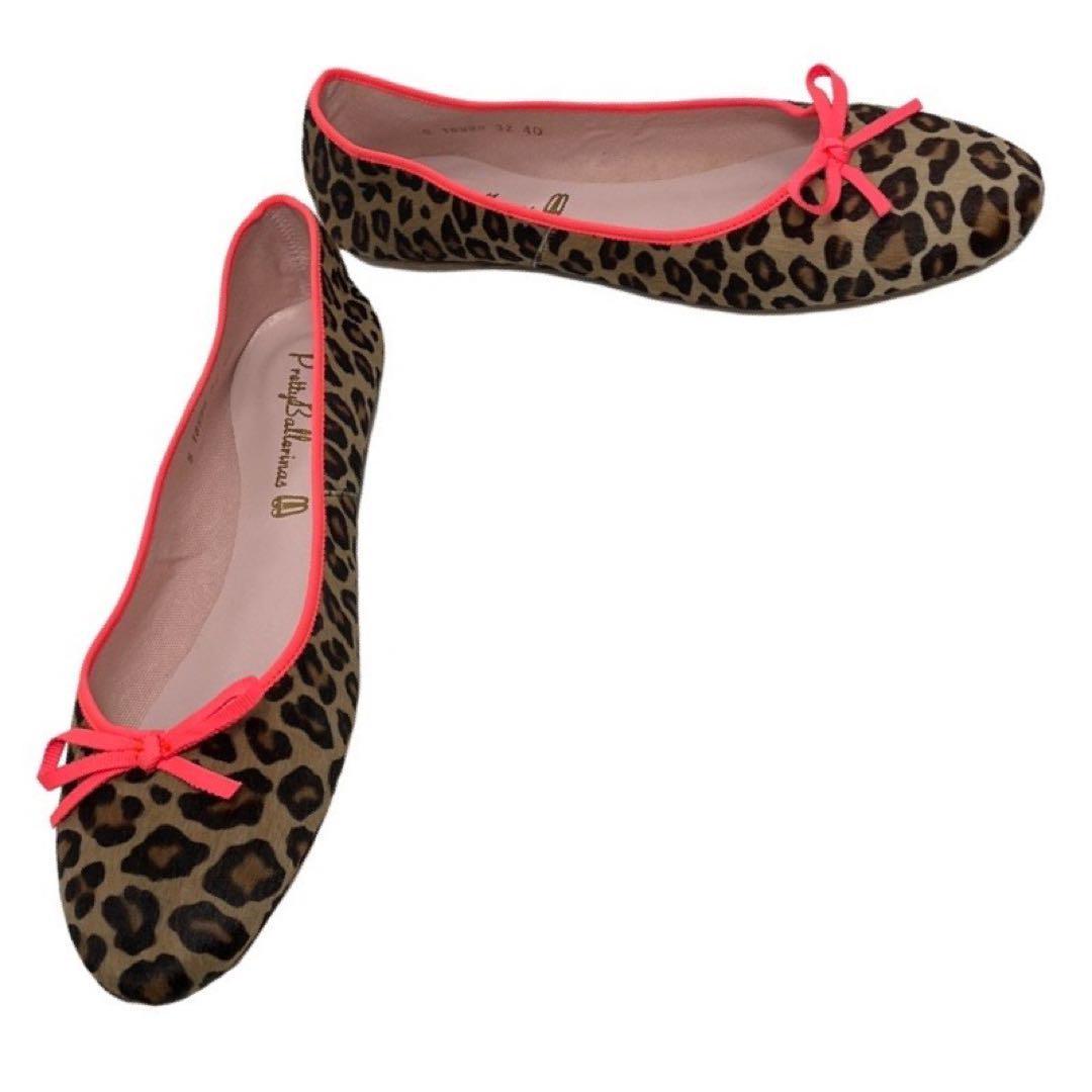 * unused *plitiba Rely na ballet shoes is lako Leopard fluorescence 40