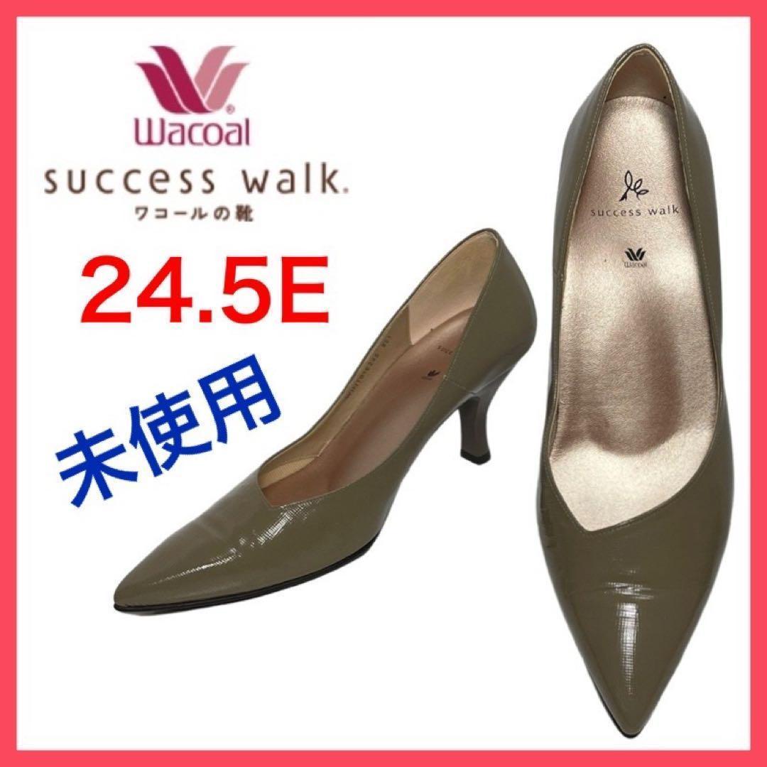 ★ Неиспользованный ★ Wacoal Success Walk Насосы указали TED 24.5e