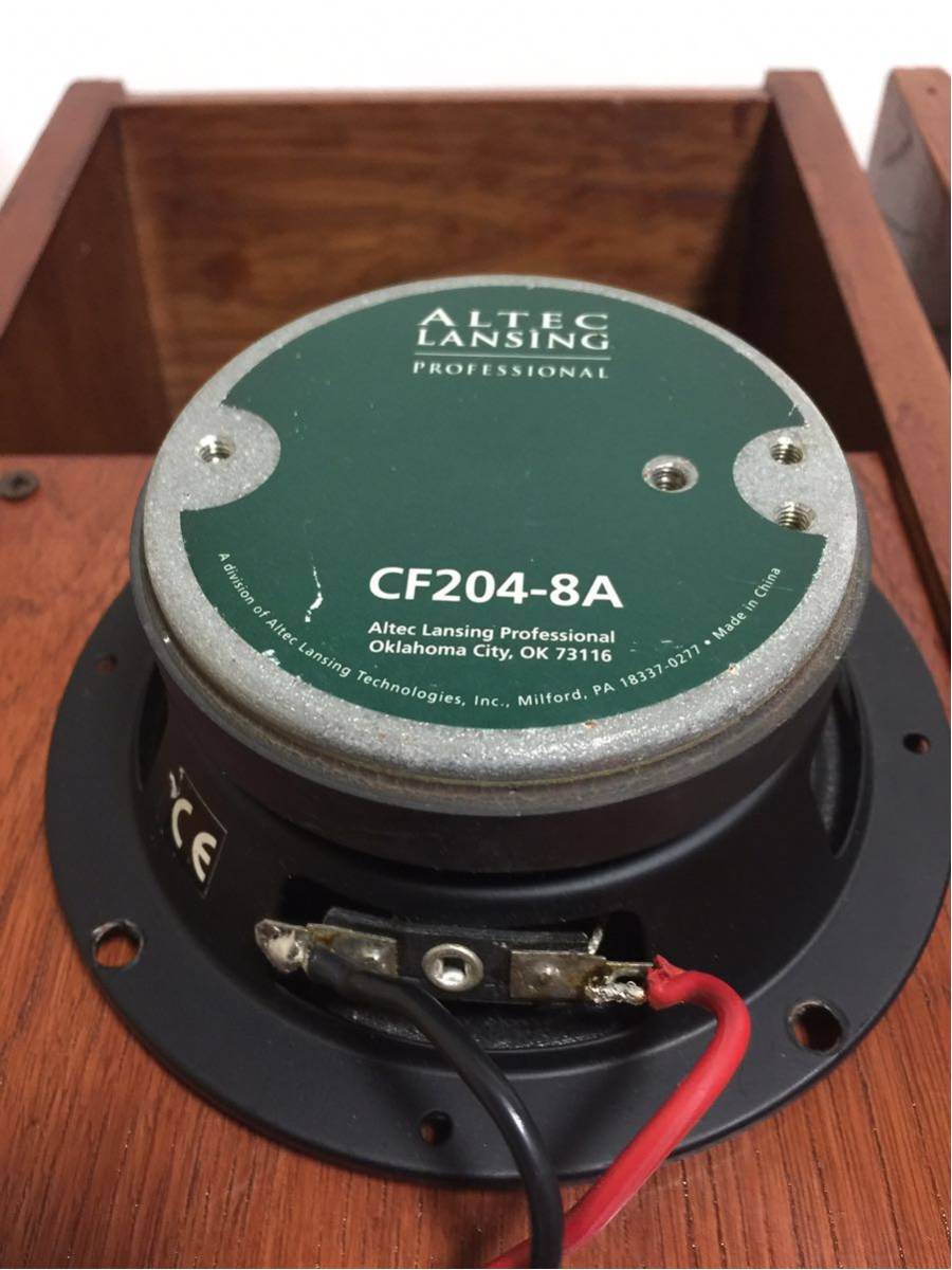 ALTEC LANSING CF204-8A pair speaker operation goods 