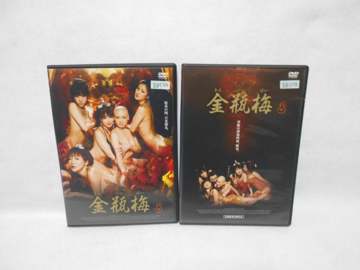 レンタルＤＶＤ　金瓶梅 全2枚 　上巻+下巻　＜7＞_画像1