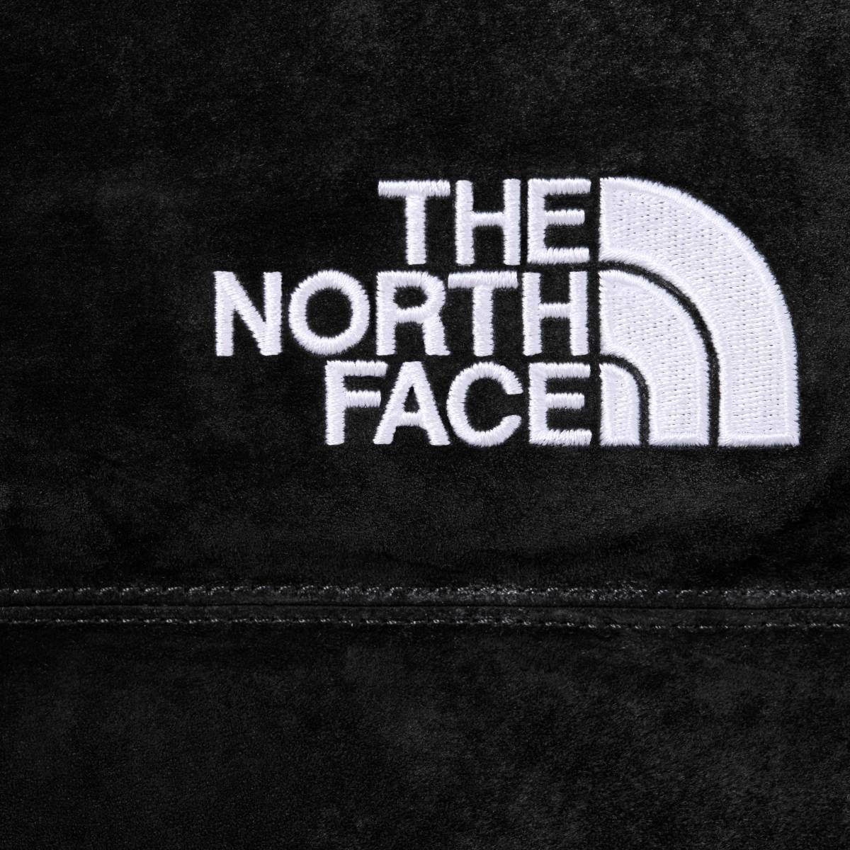 【新品未着用】国内未発売 Supreme The North Face Suede Nuptse Jacket Black M 23FW 正規品付属品完備スエードヌプシダウンboxlogo_画像5