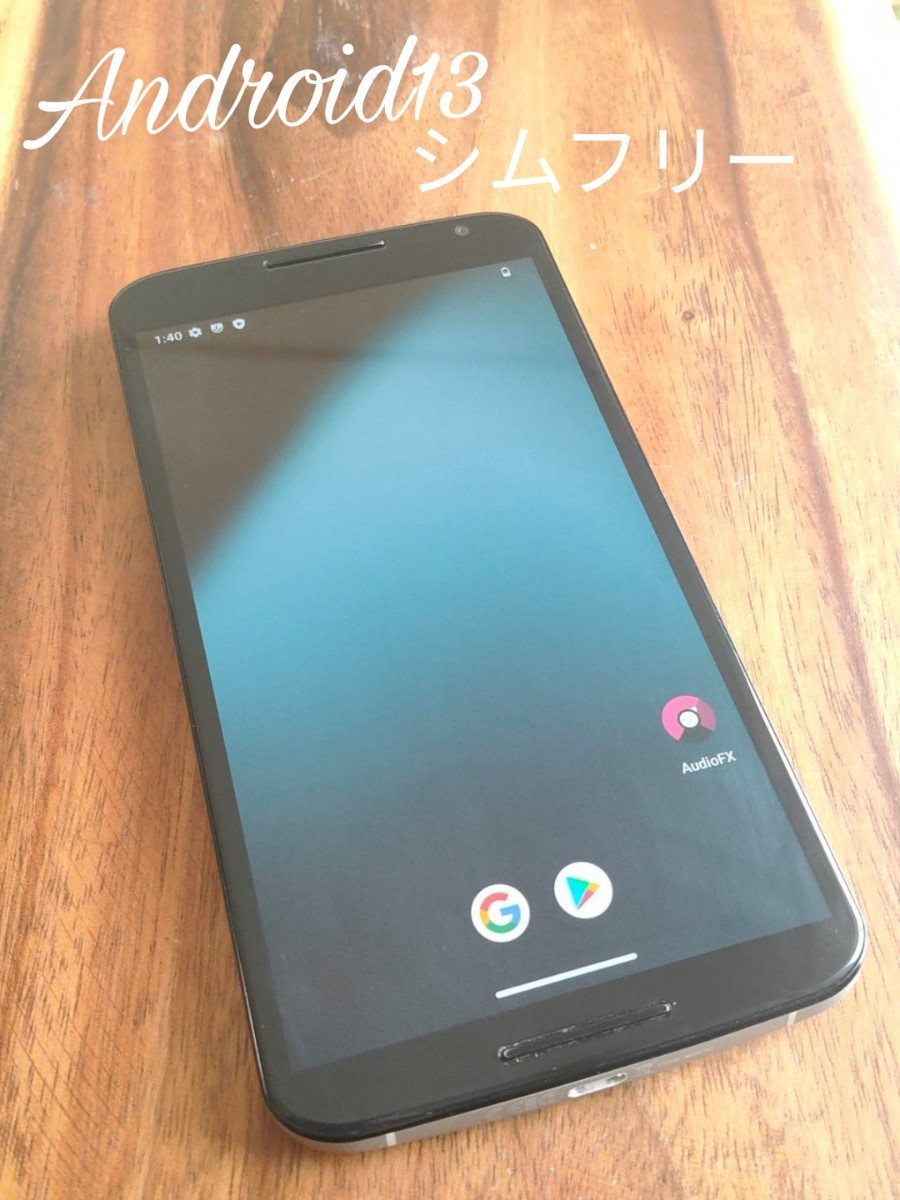 即決　Andoroid13化　Nexus6　XT1100　simフリー 楽天　カスタムROM_画像1