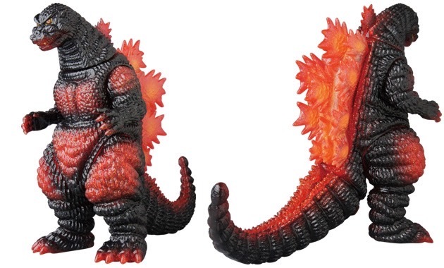 【貴重】マーミット ゴジラ デスゴジ クリアレッド ラメ GODZILLA VINYL WARS Destoroyah DCON18 (メディコム トイ marusan MARMIT M1号_画像1