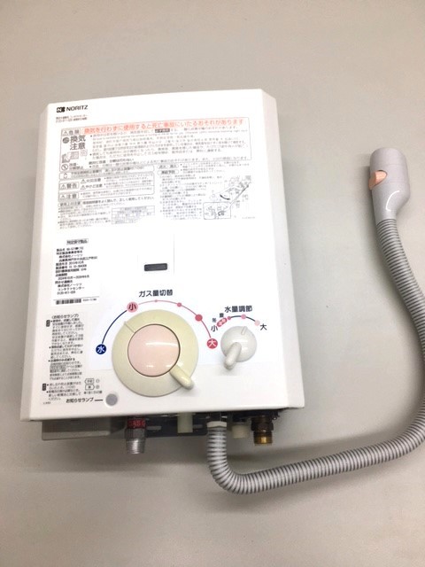 中古　ノーリツ製　湯沸し器　都市ガス用　GQ-521MW（TG）_画像1