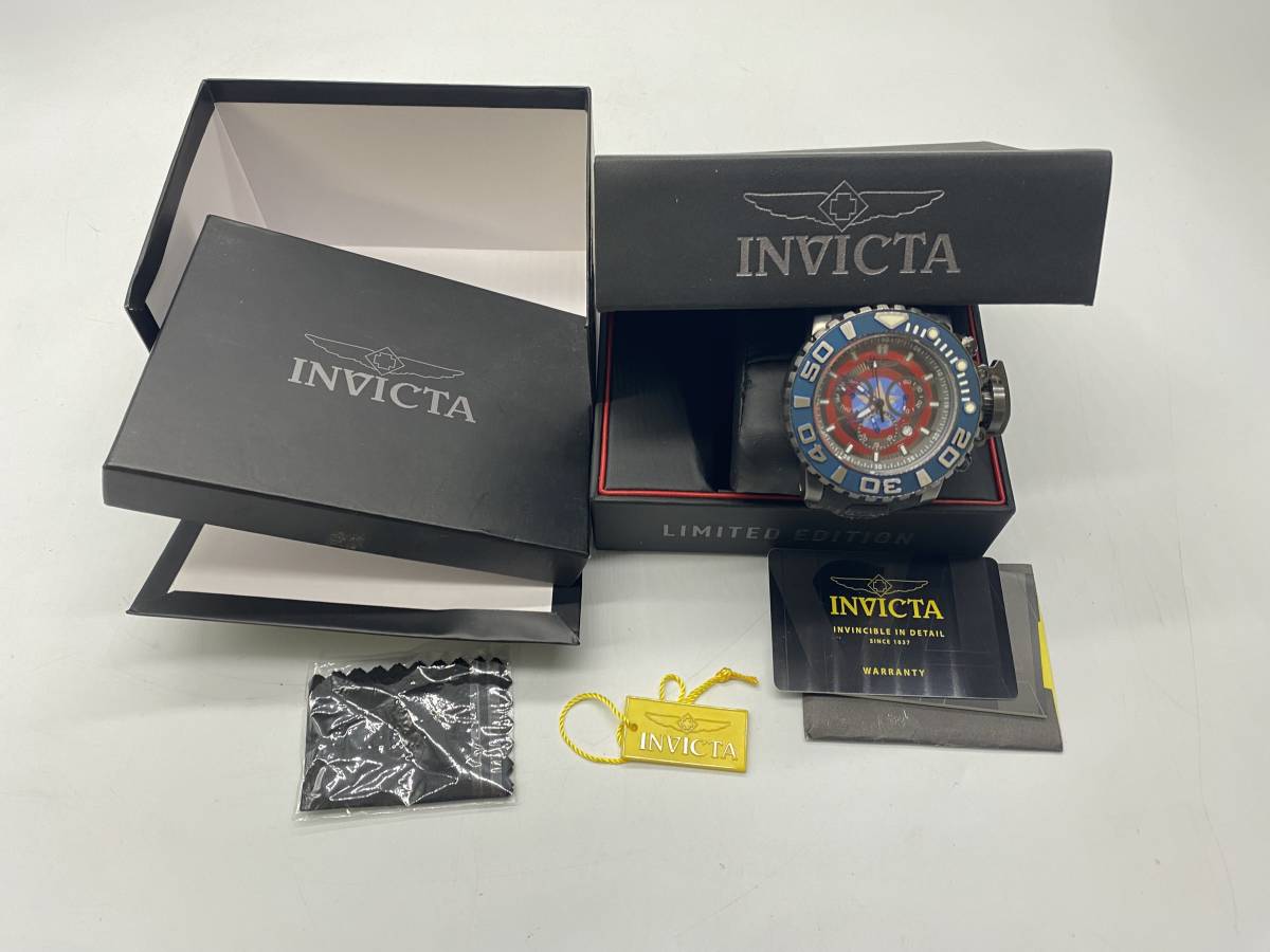 INVICTA インビクタ MARVEL マーベル WATER RESISTANT 300M　腕時計 0031/3000_画像1