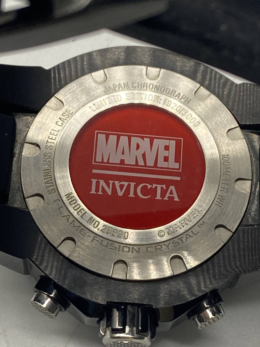 INVICTA インビクタ MARVEL マーベル 100METER-WR　腕時計 1920/3000_画像7