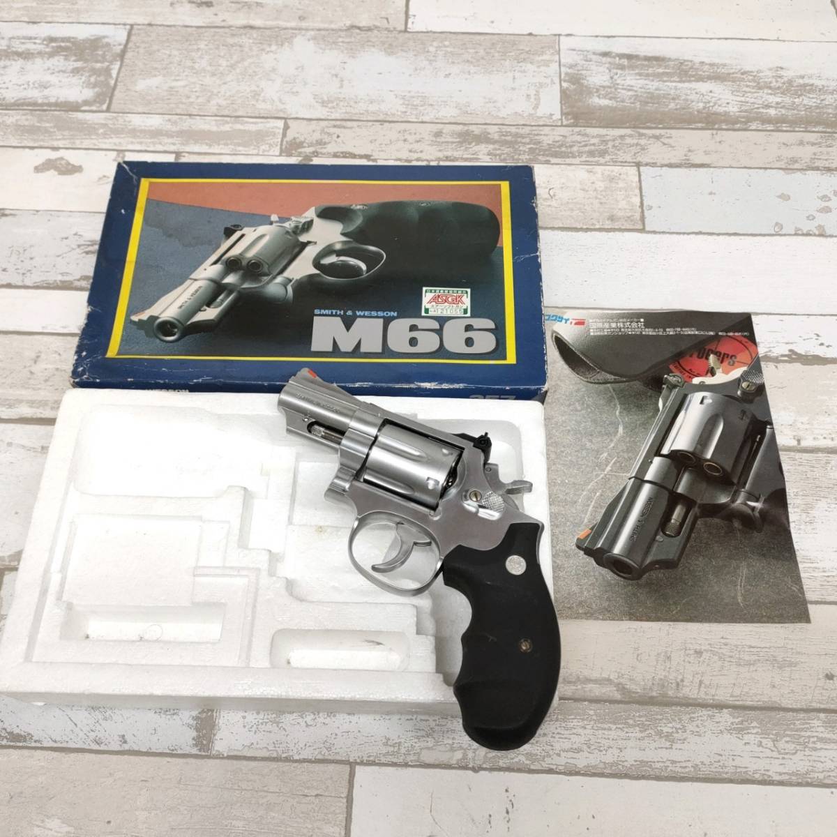 KOKUSAI コクサイ SMITH&WESSON M19/M66 S&W 357 MAGNUM ガスガン 箱つき_画像1