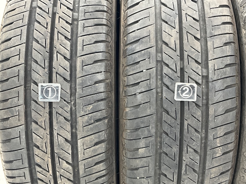 中古タイヤ 4本セット 165/55R14 72V セイバーリング SL201 夏 サマー 165/55/14 ルークス b4900_画像3