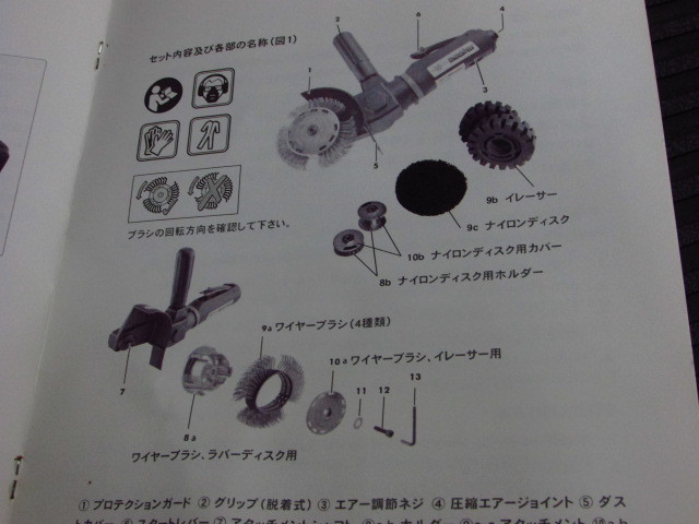 urutoWURTH DBS3600 MBXgoto- electro- machine high speed peeling off machine rotary blaster air drive uruto Japan regular goods 