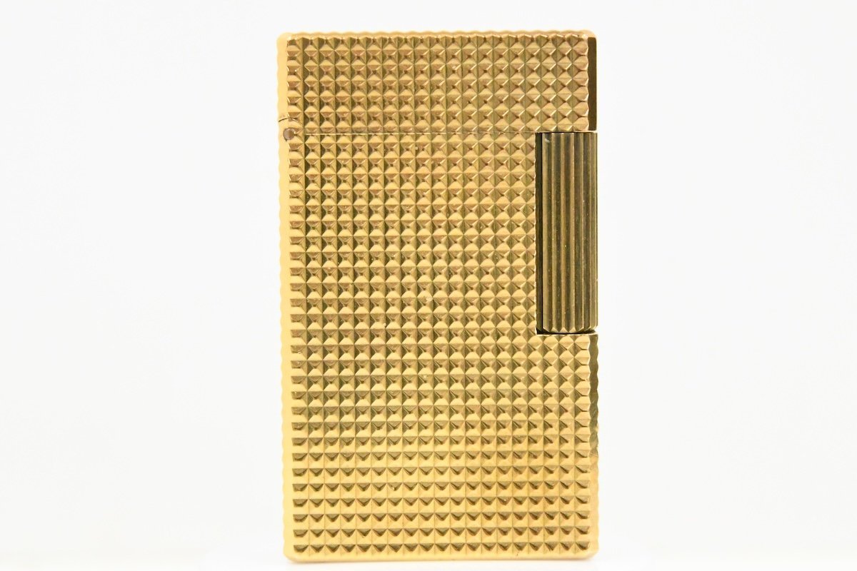 S.T.Dupont デュポン 20μ ライン1 ゴールド ガスライター 喫煙具 20756592_画像3
