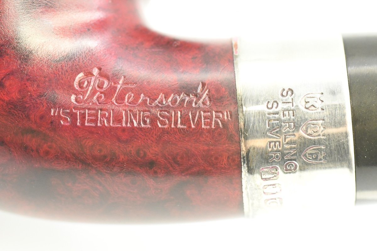 Peterson's ピーターソン 221 STERLING SILVER シルバー 喫煙具 パイプ 20781578_画像8