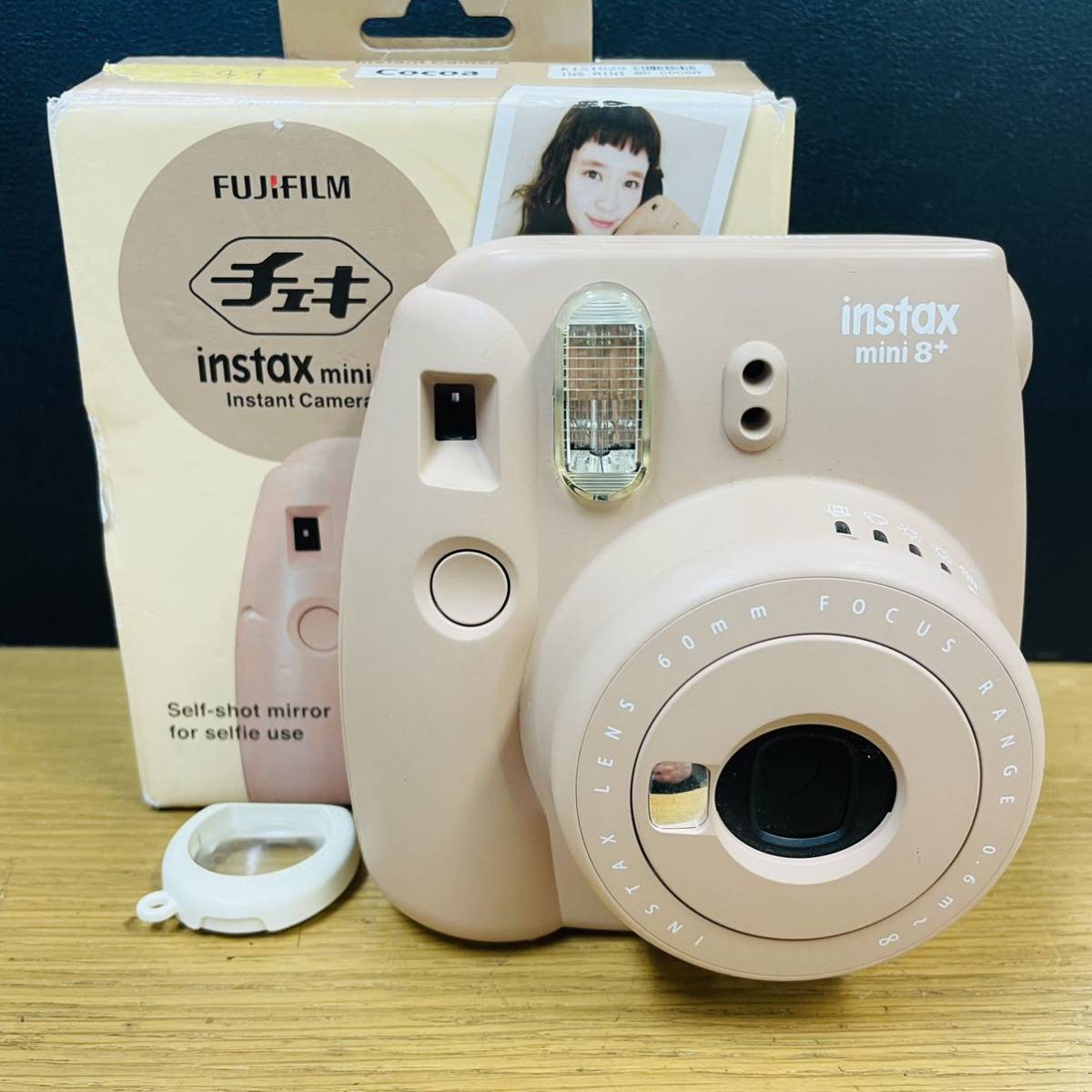 動作品 FUJIFILM instax mini 25 Hello Kitty ハローキティモデル インスタントカメラ NN8041_画像7