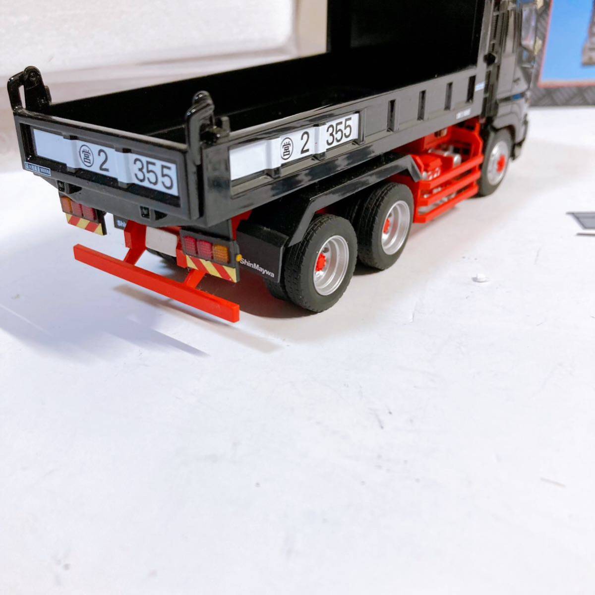 ケンクラフト 日野 プロフィア ダンプトラック 1/50 【KEN KRAFT HINO PROFIA DUNP TRUCK】_画像8