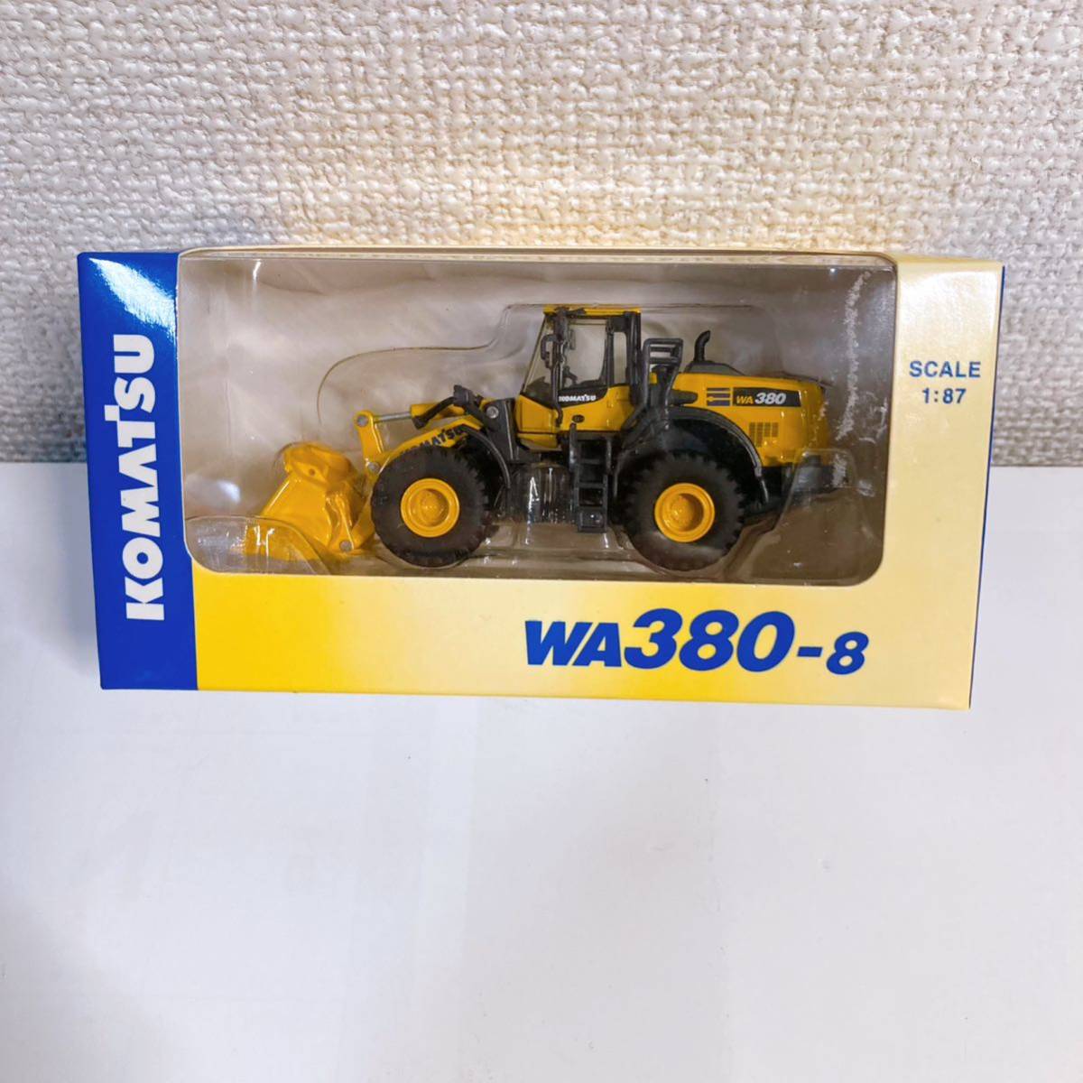 Yahoo!オークション - コマツ ホイールローダー WA380-8 1/87 Yahoo!オークション - コマツ ホイールローダー WA380-8 1/87