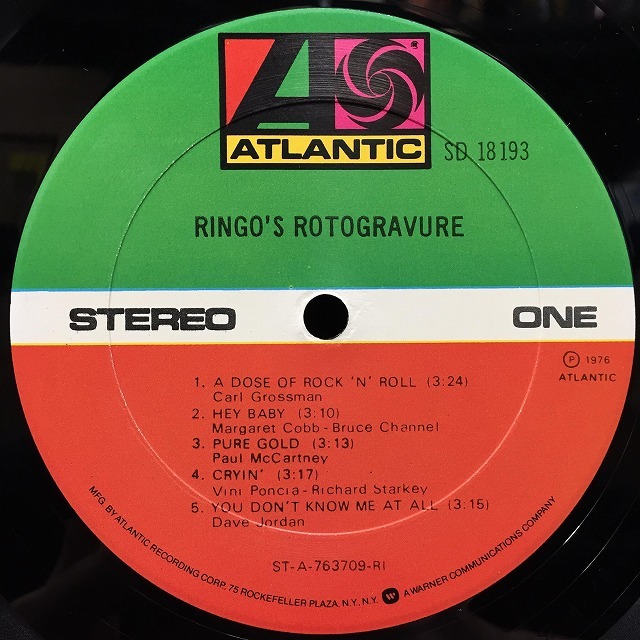 RINGO STARR / RINGO'S ROTOGRAVURE (US-ORIGINAL)_画像7