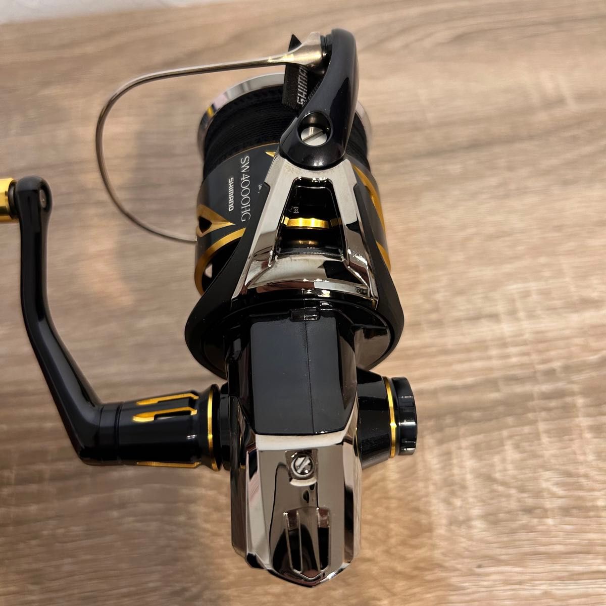 【美品】20 ステラ SW 4000HG リブレ チタンハンドルノブEP40 カスタム 純正ハンドルノブ PE.1.5号300m付 【美品】20 ステラ SW 4000HG リブレ チタンハンドルノブEP40 カスタム 純正ハンドルノブ PE.1.5号300m付