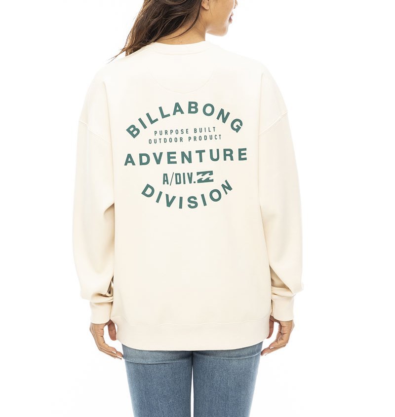 【SALE】★送料無料★2023秋冬 新品【BILLABONG/ビラボン】【A/Div.】 ADIV WARM SWEAT CREW 撥水トレーナー ANW レディースM BD014-010_画像1