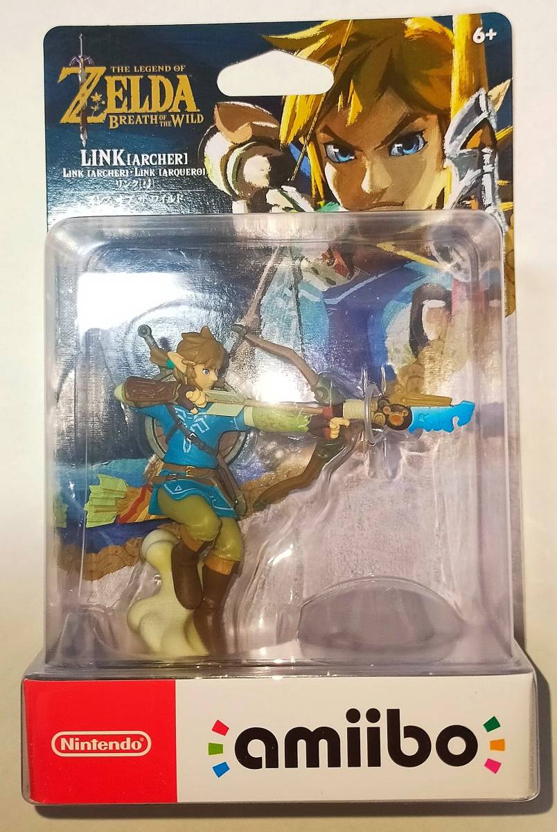 未開封新品 amiibo リンク (弓) ブレス オブ ザ ワイルド ゼルダの伝説シリーズ ニンテンドースイッチ アミーボ