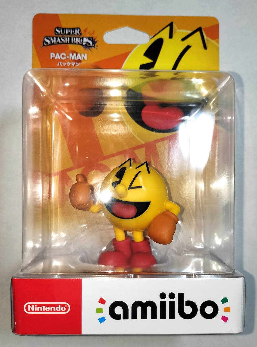 未開封新品 amiibo パックマン (大乱闘スマッシュブラザーズシリーズ) ニンテンドースイッチ アミーボ