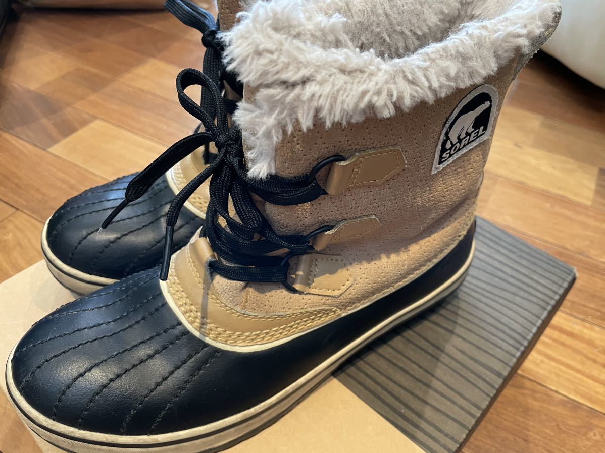 ソレル SOREL　ティボリ　TIVOLI 廃盤モデル　スエード　SUEDE　25.5センチ【USED】 _画像2