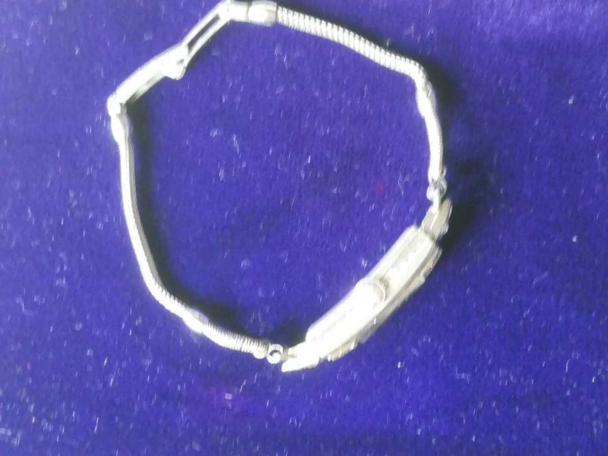  antique VULCAIN Balkan platinum PT body belt diamond 16 piece lady's hand winding wristwatch 