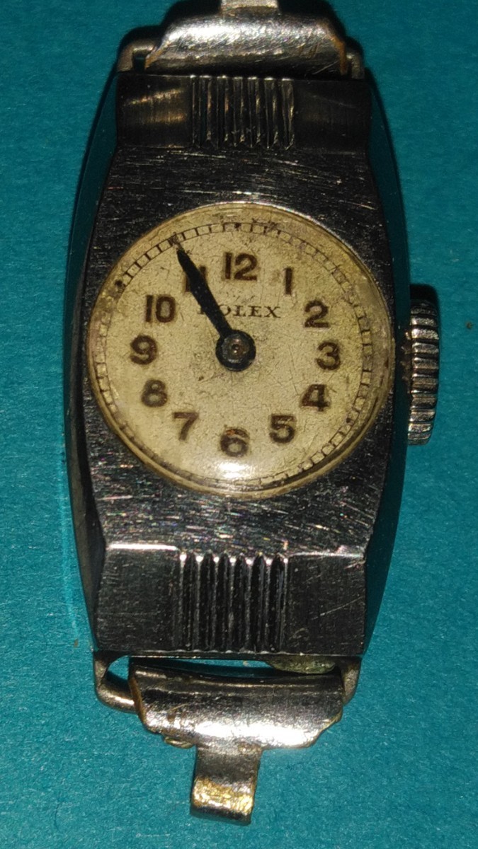 ROLEXアンティーク ロレックス レディ―ス 手巻き腕時計 　１９３０年代_画像3