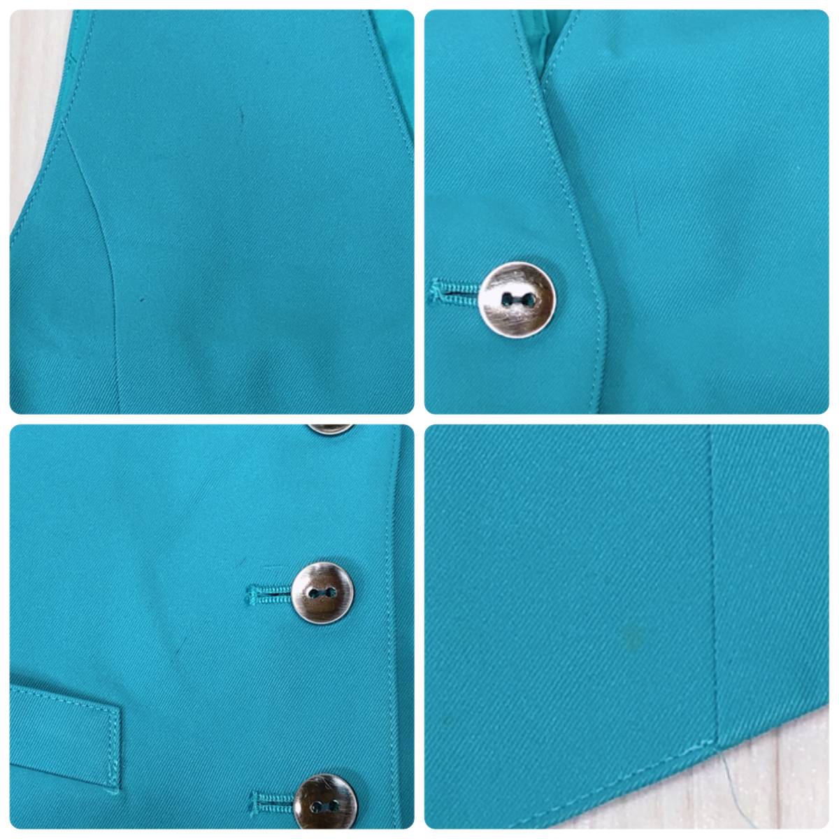 X060 Printemps lady's tops the best sleeve less no sleeve .* side pocket lining equipped 7 number turquoise stylish all season 