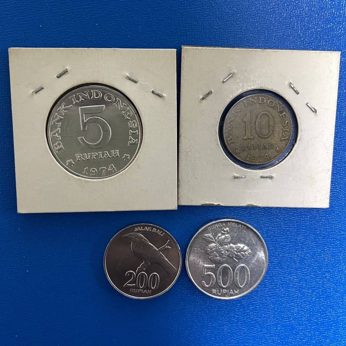 インドネシアのコイン　4枚_画像2