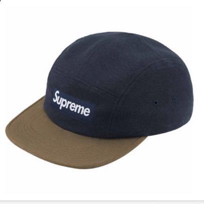 Supreme 2-Tone Camp Cap Navyシュプリーム ツートンキャンプキャップ ネイビー 2023FW_画像1