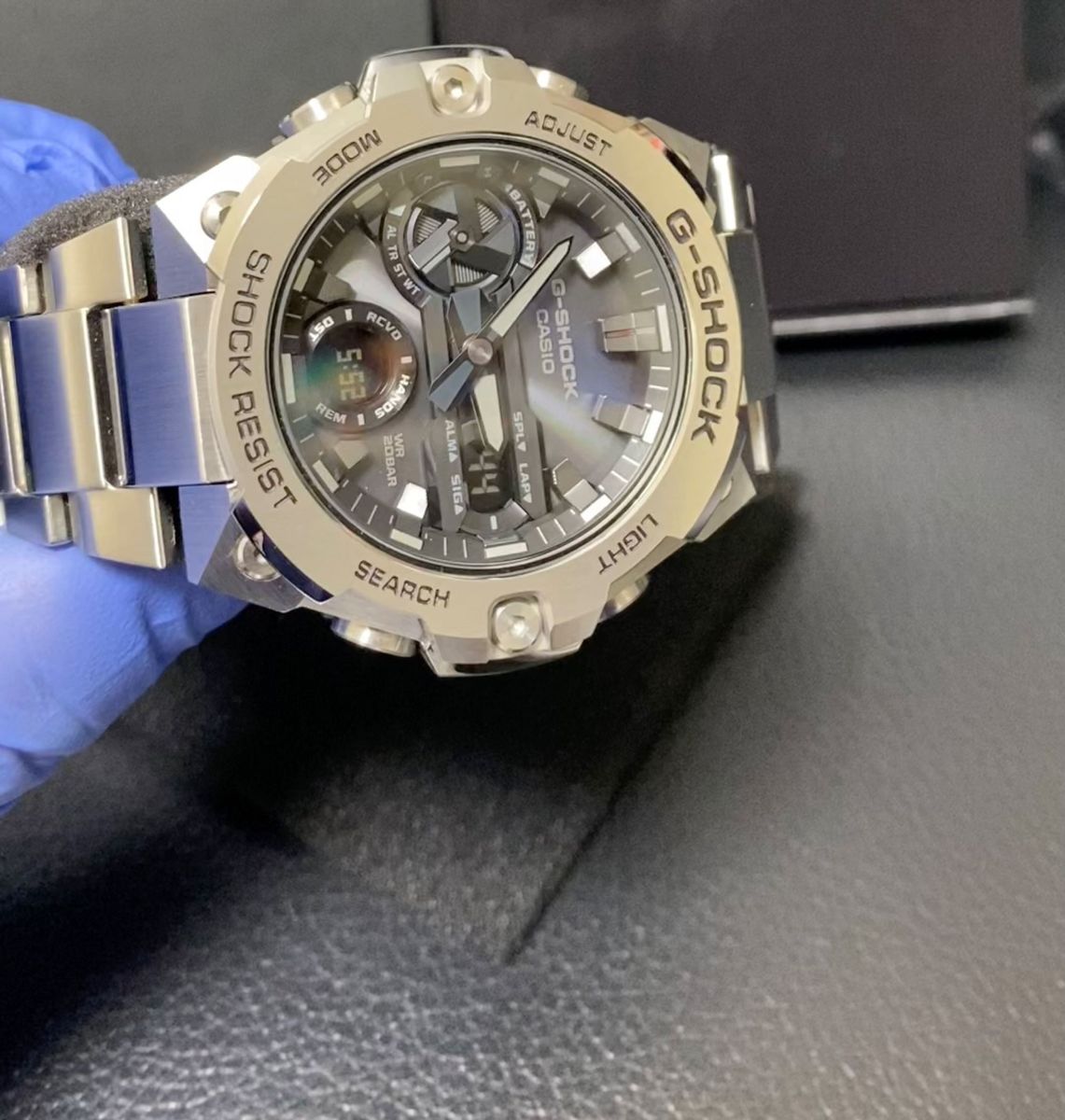 極美品 CASIO G-SHOCK カシオ Gショック Gスチール Gsteel QZ 極美品 CASIO G-SHOCK カシオ Gショック Gスチール Gsteel QZ