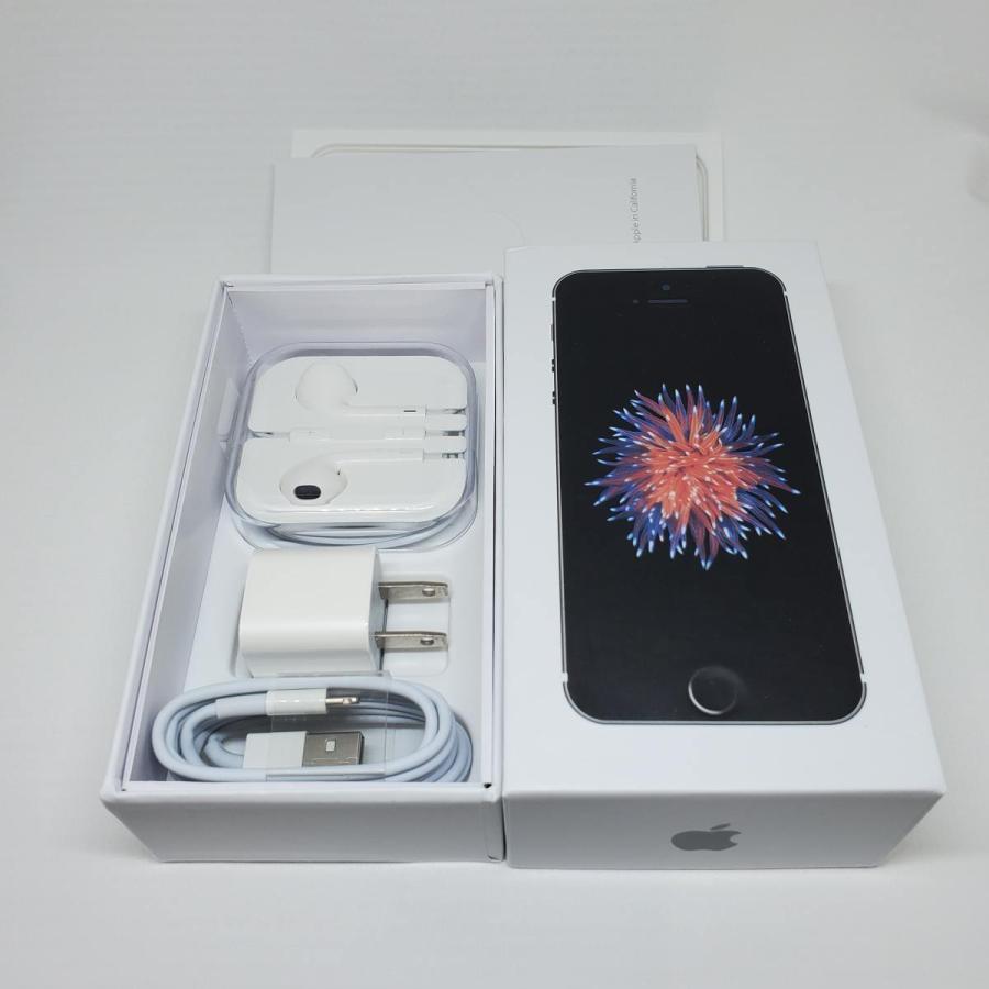 【セール中】新品同等 iPhone SE 32GB スペースグレー A1723 海外版 SIMフリー シャッター音なし 送料無料 国内発送 IMEI 353064094312328_画像3