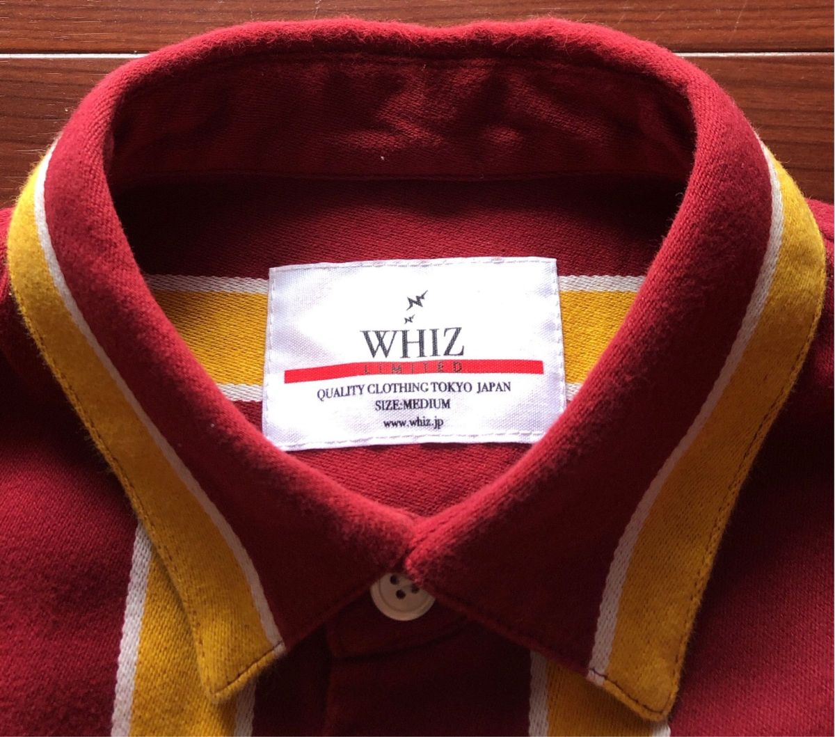 《whiz limited》切替七分丈シャツ ウィズ スト系 ウィズリミテッド LUMP ヴィンテージ VINTAGE 古着