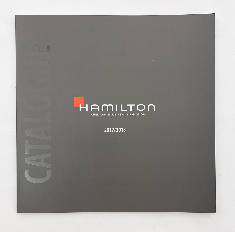 ハミルトン HAMILTON カタログ 2017/2018 腕時計 カタログ 時計 カーキ ベンチュラ ジャズマスターの画像1