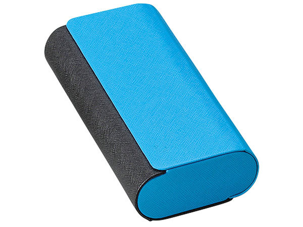 **[ non-standard-sized mail postage 300 jpy ] new goods glasses case 2 ps for light weight sunglasses glasses inserting blue blue 2 ps storage two piece **