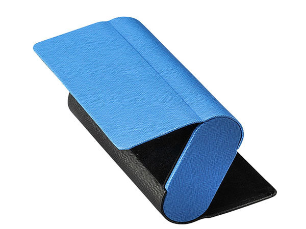 **[ non-standard-sized mail postage 300 jpy ] new goods glasses case 2 ps for light weight sunglasses glasses inserting blue blue 2 ps storage two piece **