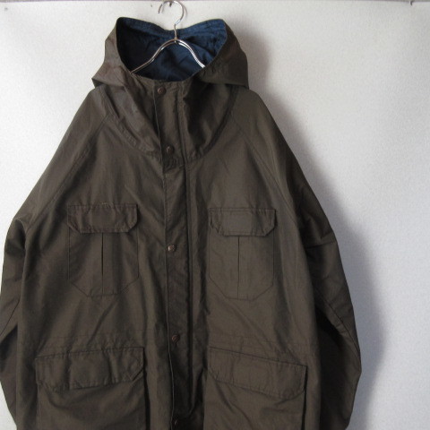 ○90s 良品 Penfield ペンフィールド◆USA製 マウンテンパーカー コットン/ナイロン 60/40クロス◆メンズ カーキ系 Lサイズ_画像1