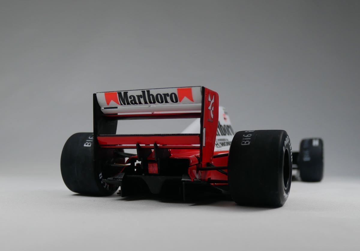 1/20 マクラーレンMP4/7Aホンダ モナコGP 完成品 タミヤ　セナ仕様_画像9