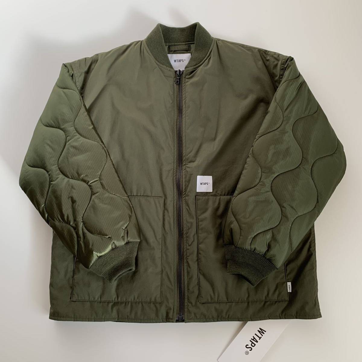 20AW WTAPS SHEDS JACKET COTTON WEATHER L 03 OLIVE DRAB オリーブ ドラブ 【新品】  ダブルタップス ジャケット 202BRDT-JKM02 ブルゾン