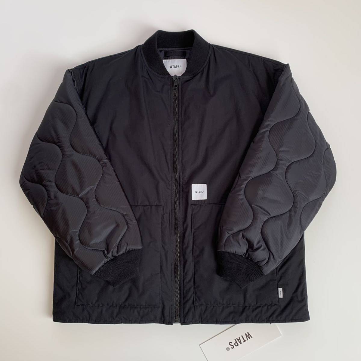 20AW WTAPS SHEDS JACKET COTTON WEATHER L 03 BLACK ブラック【新品